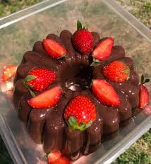 PUDING COKLAT BUAH