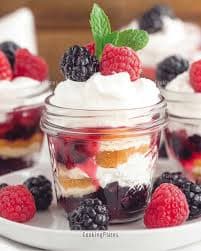CREMEBERRY JAR PUDDING