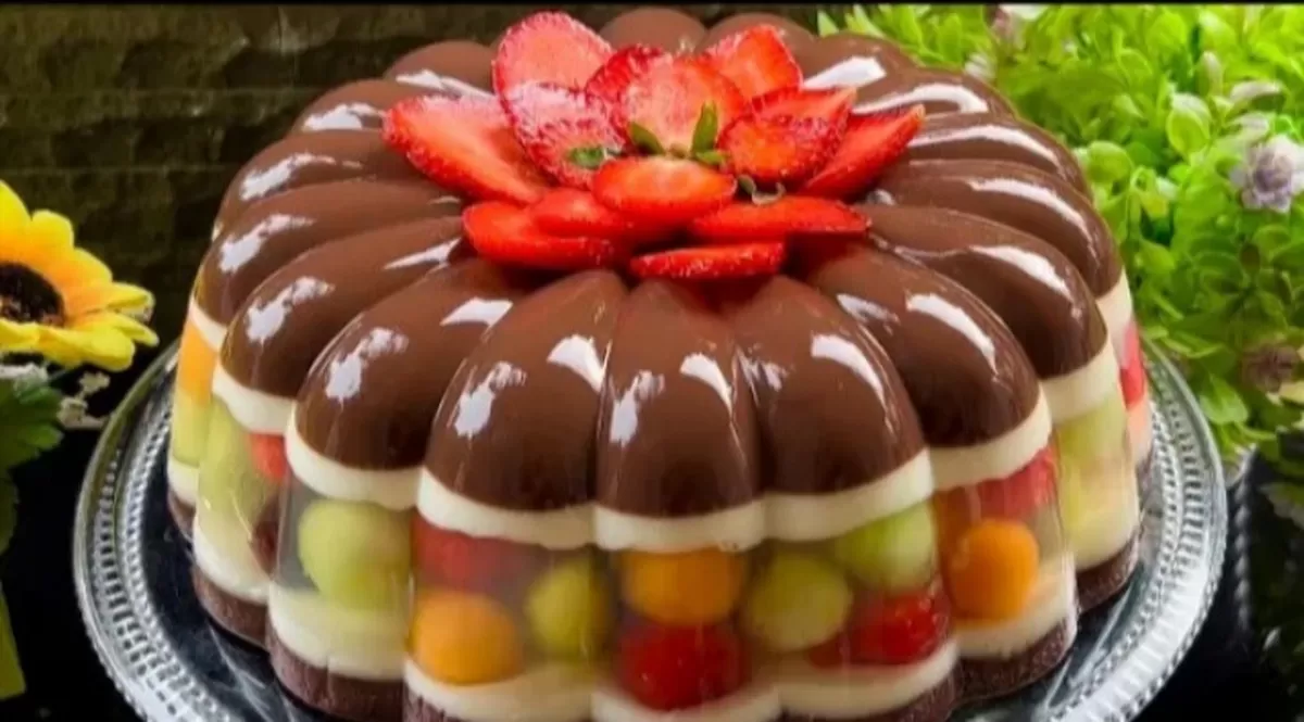 PUDING COKLAT BUAH – 4