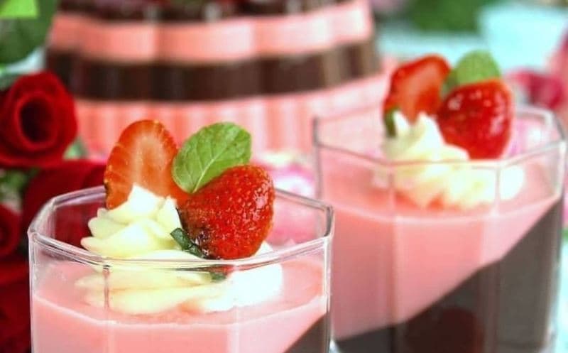 PUDING COKLAT STRAWBERRY – 2